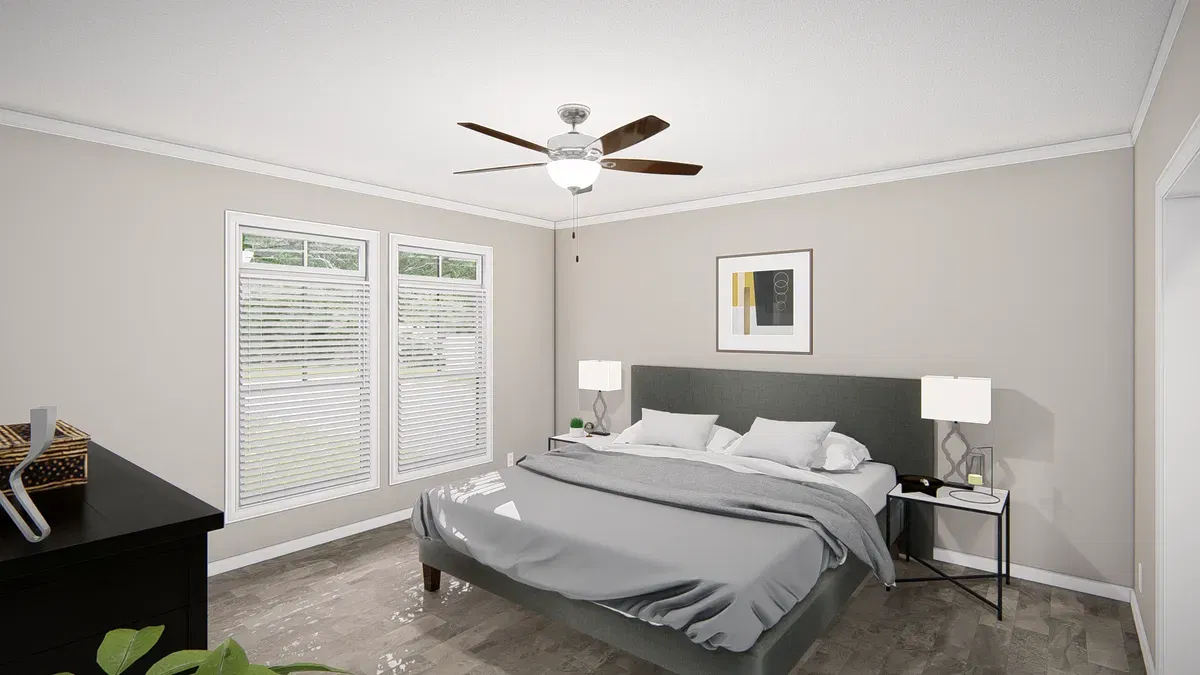 The riviera bedroom home features