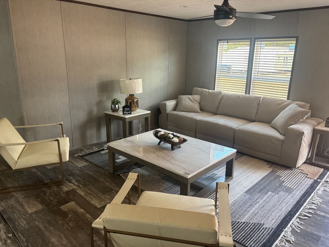 The bayside interior and hero home features