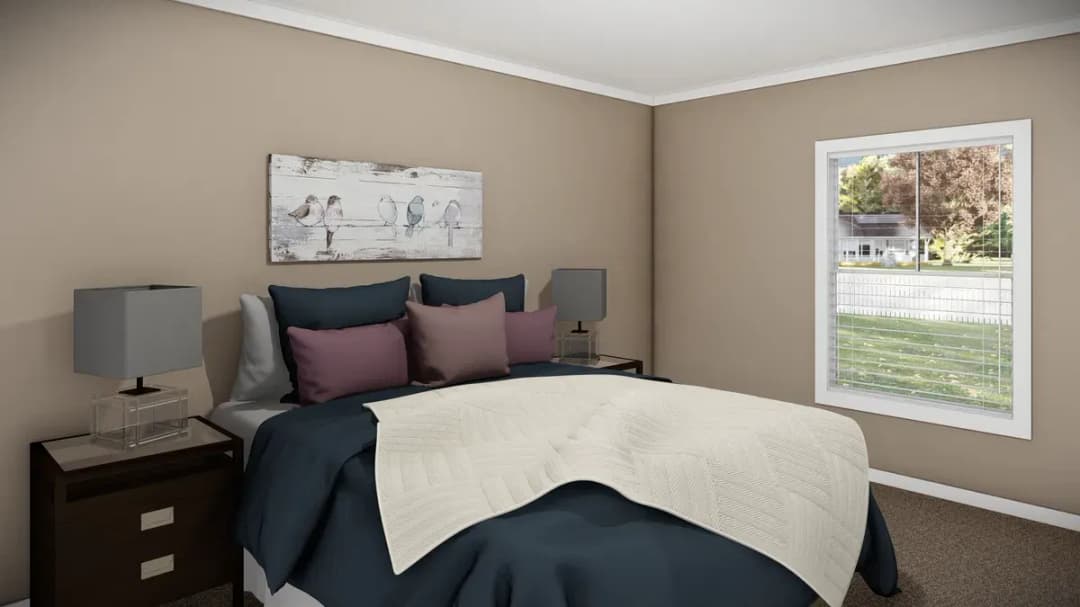 The bryant bedroom home features