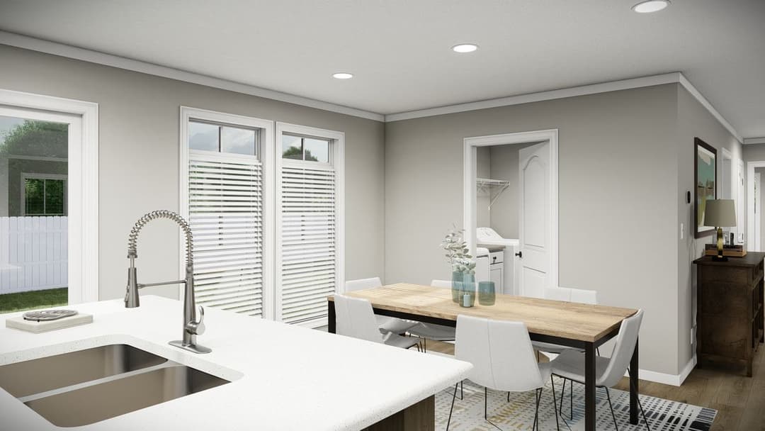 The washington kitchen home features