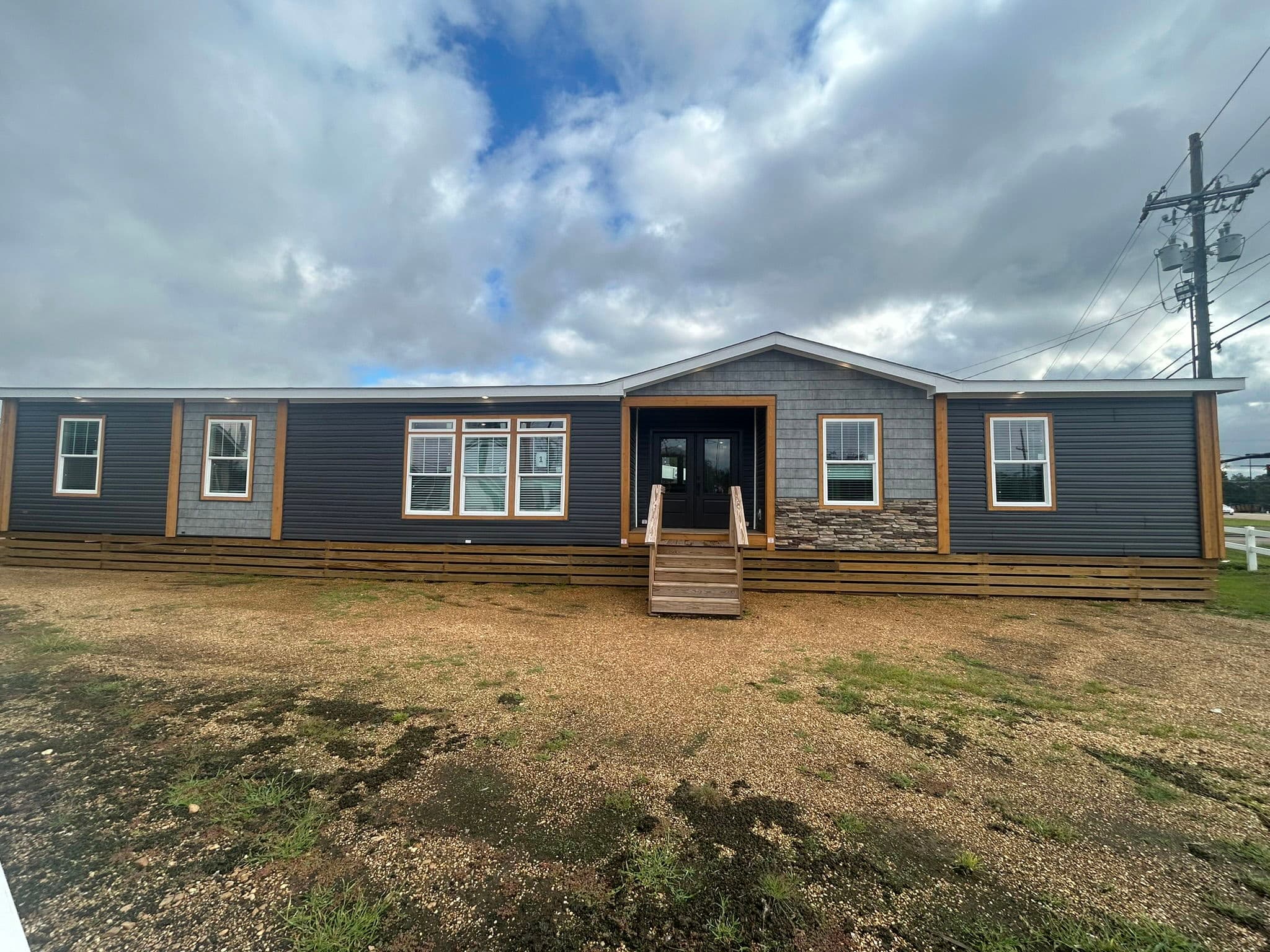 Twin creek elevation and exterior home features