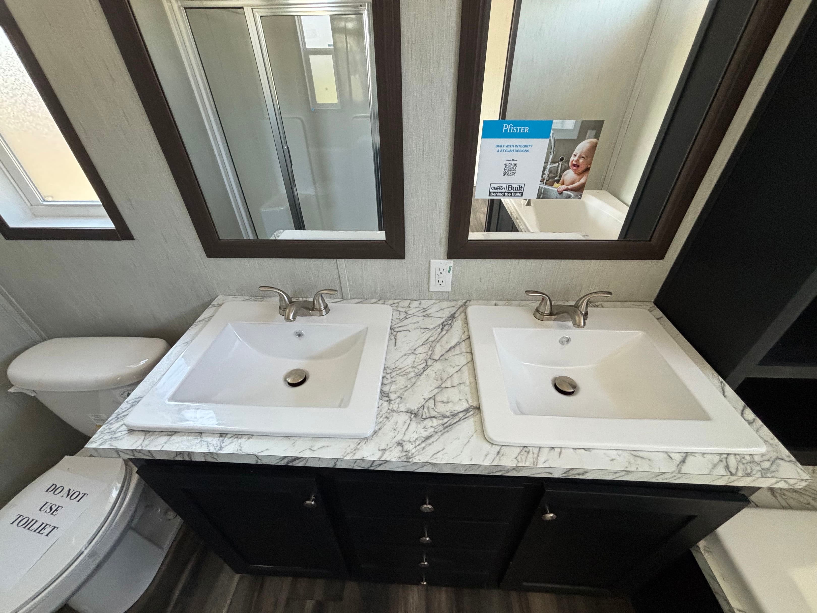 The sherman bathroom home features