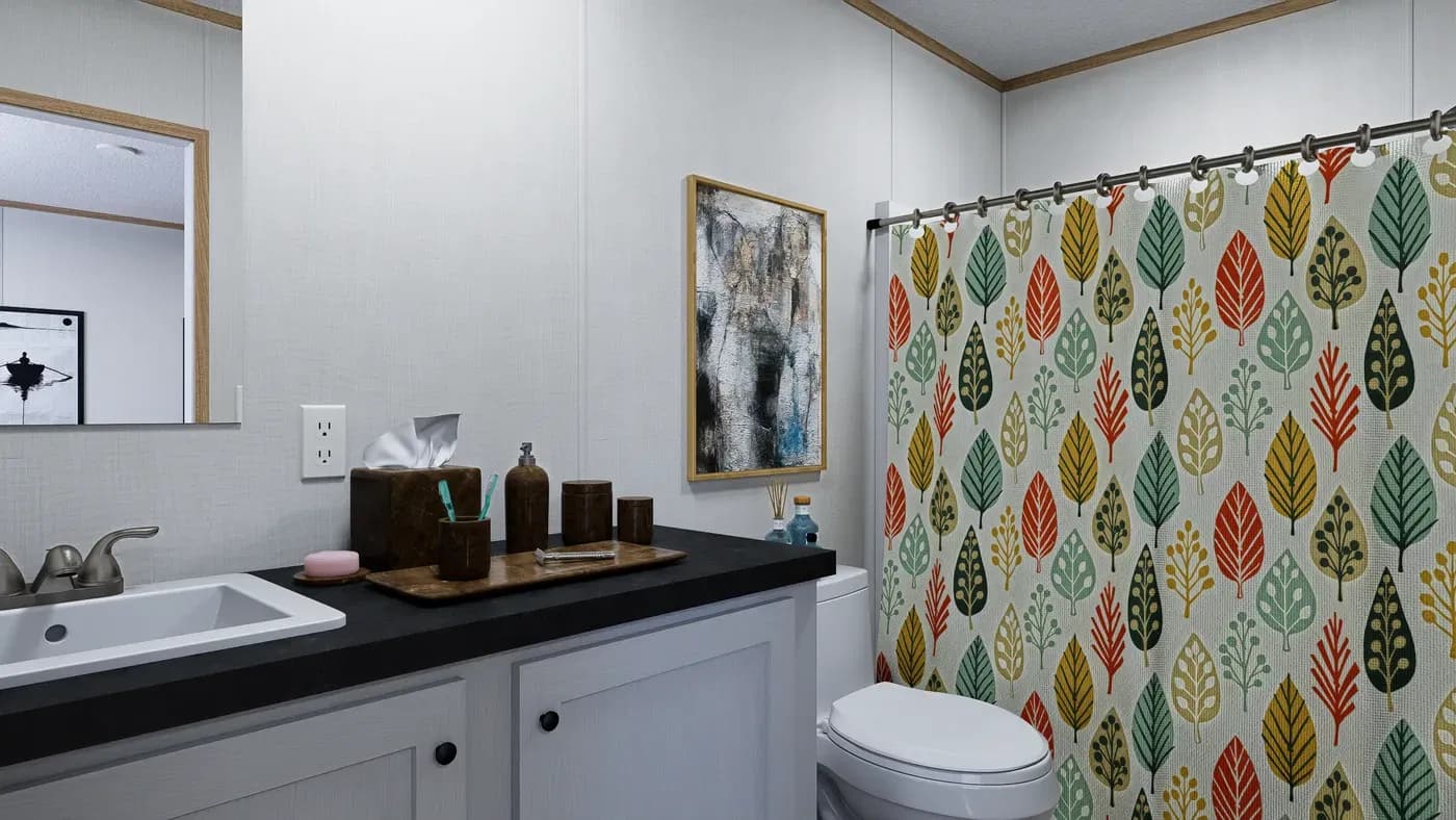 Lumen bathroom home features