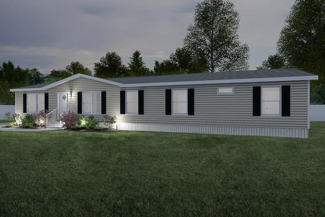 The bayside elevation and exterior home features