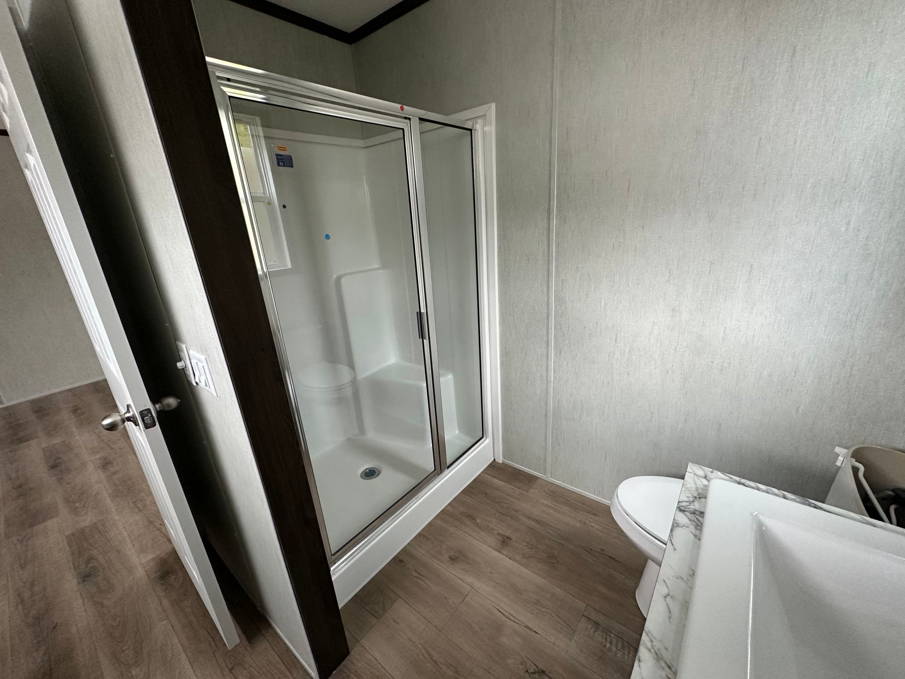 The sherman bathroom home features