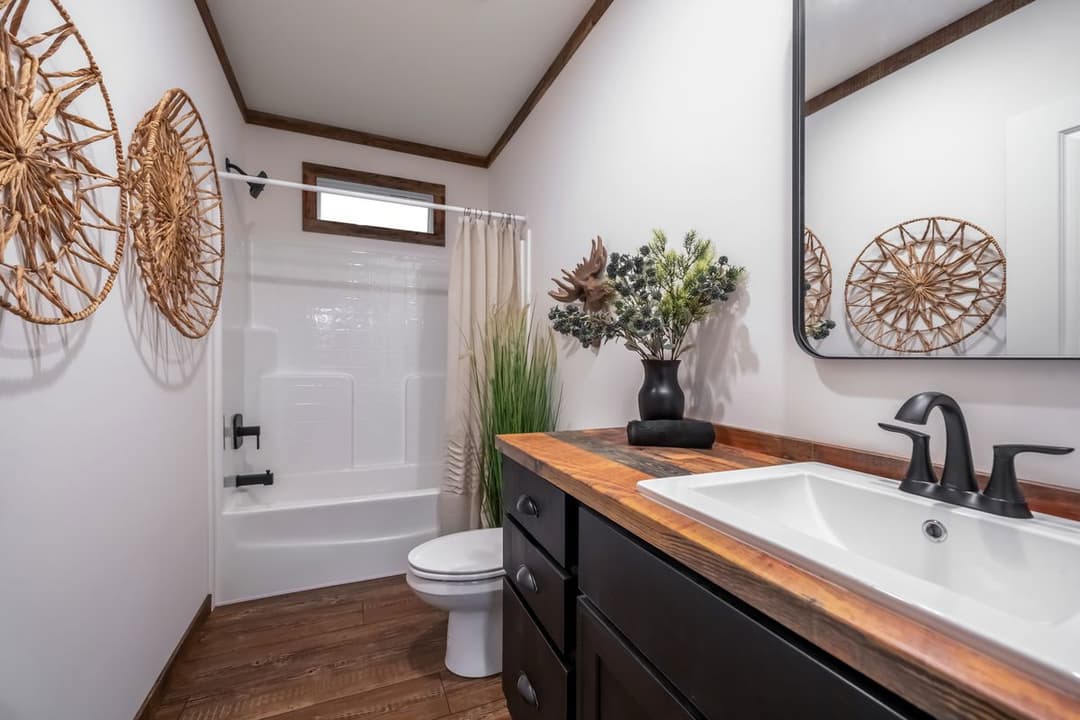 The mill house bathroom home features