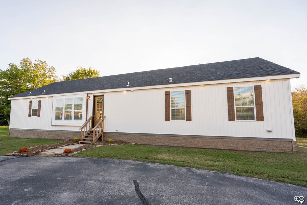 The riverview hero, elevation, and exterior home features