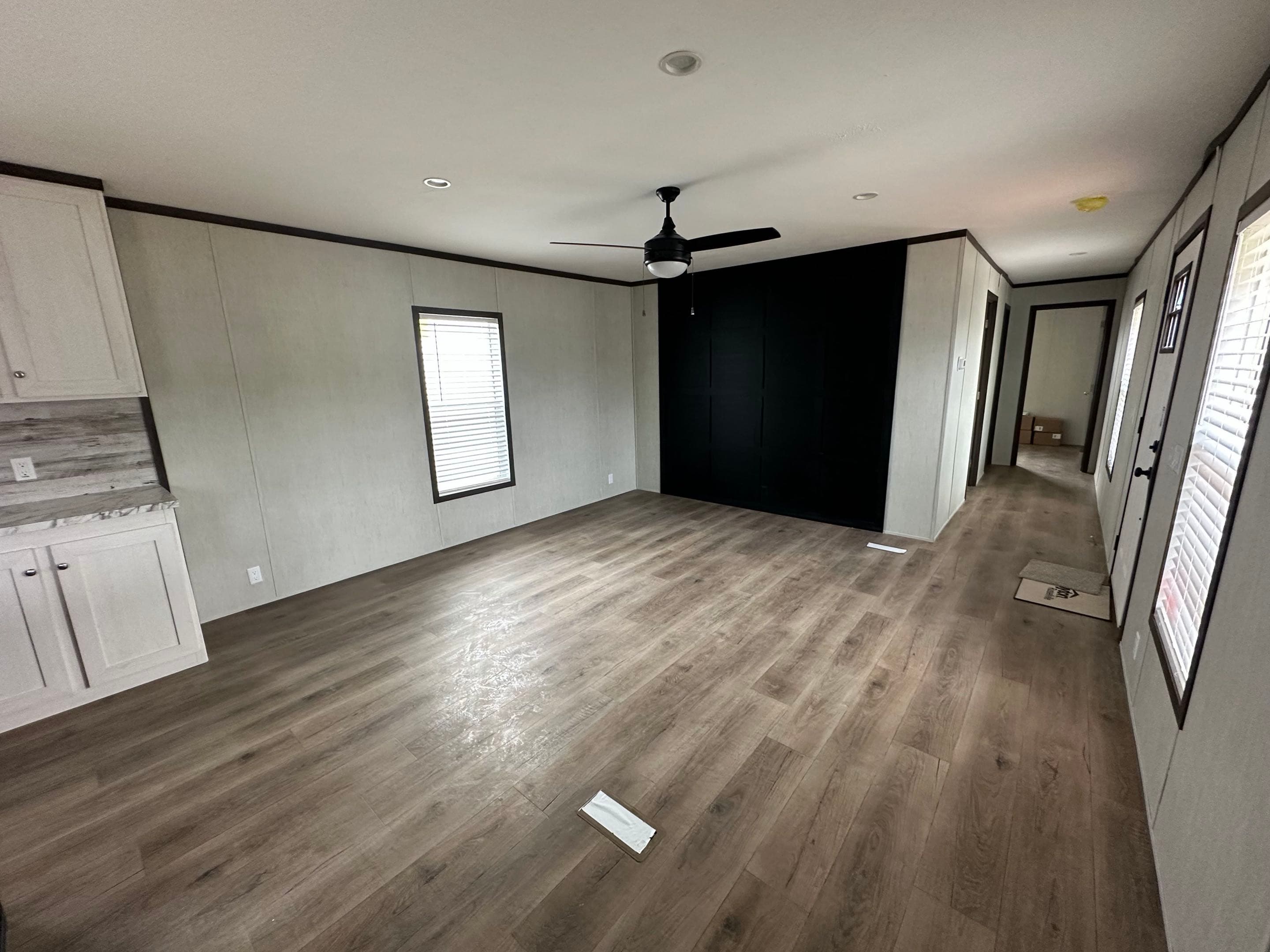 The sherman interior home features