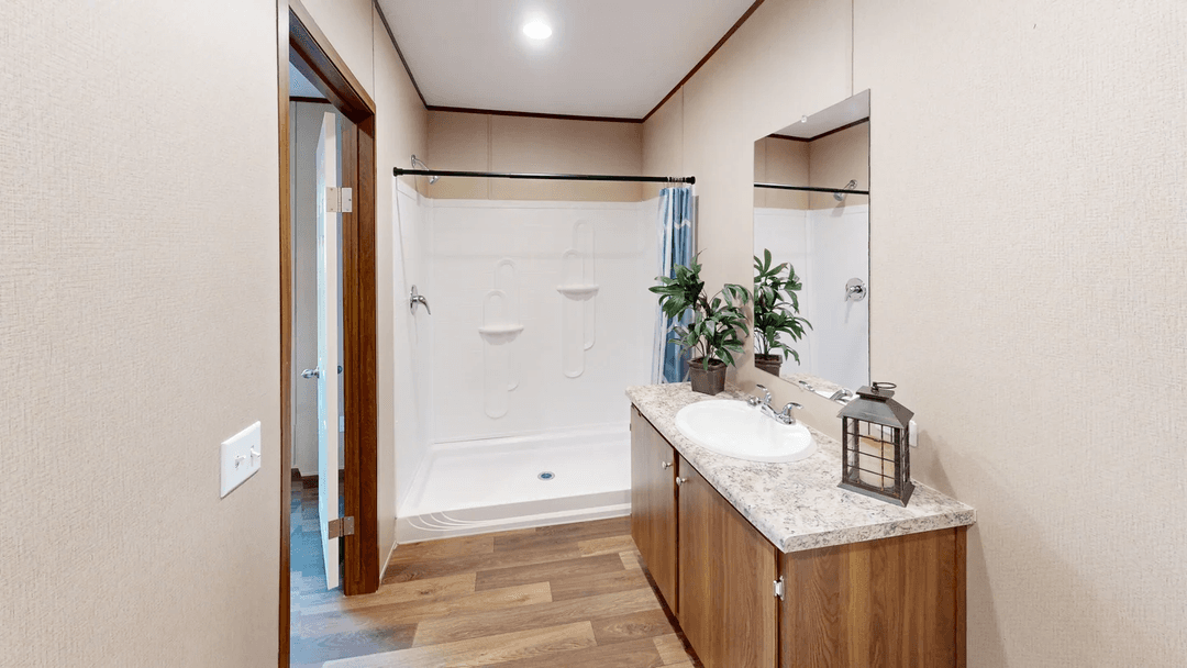 Tru birch bathroom home features