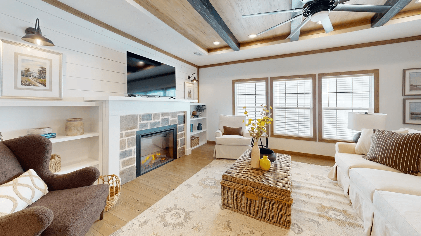 The reed (biloxi) interior home features