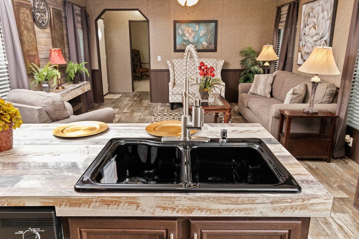 The parkside kitchen home features