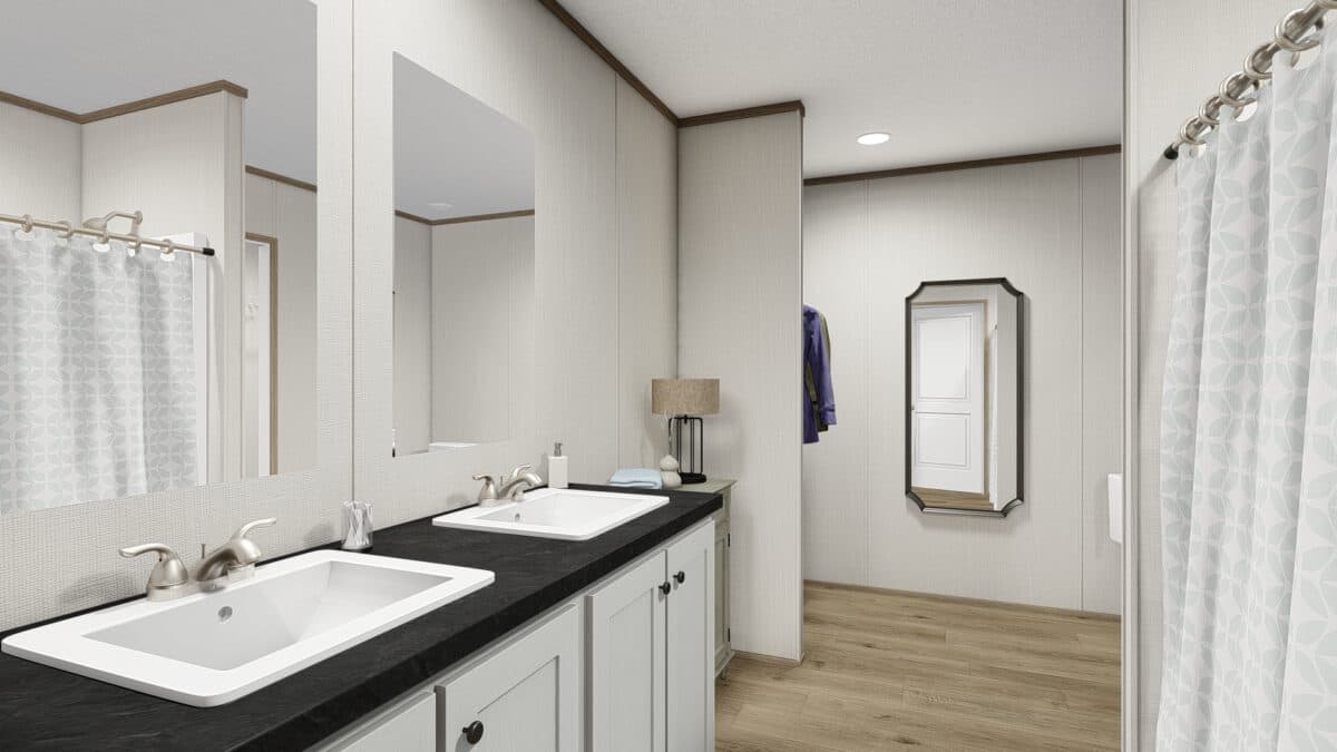 Haven bathroom home features