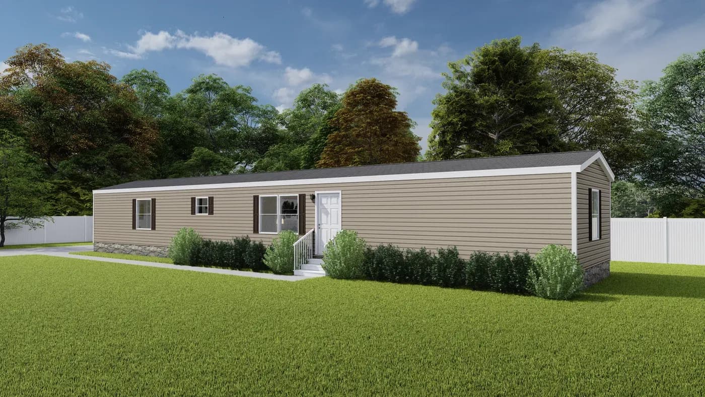 Grand living 76b hero, elevation, and exterior home features