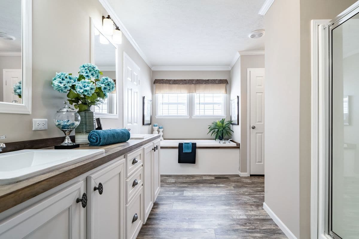 The roddy bathroom home features