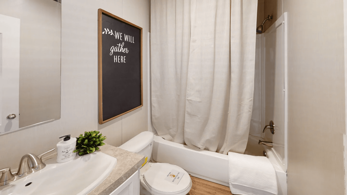 Spirit bathroom home features