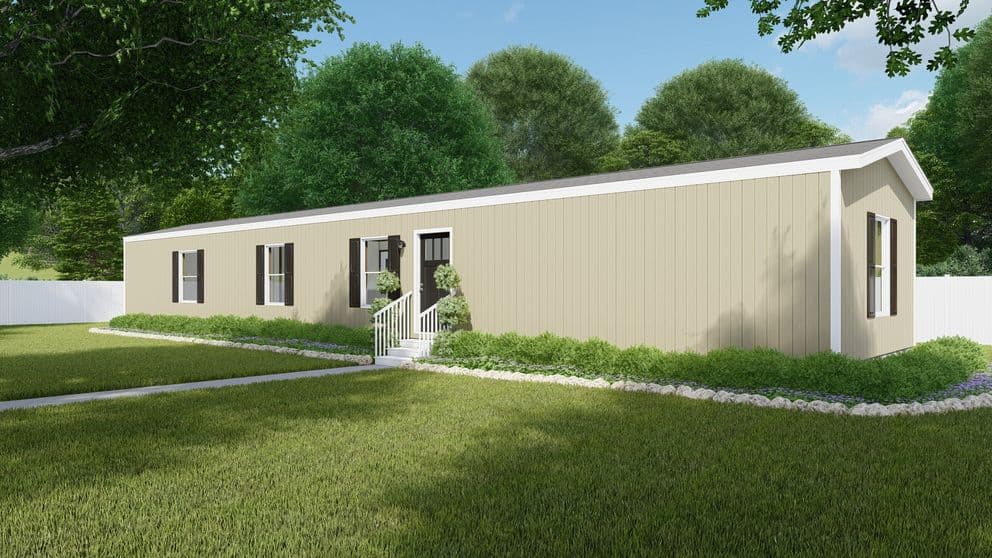 Essence elevation and exterior home features