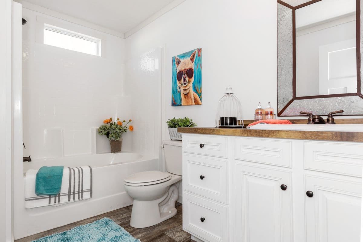 The lulabelle bathroom home features
