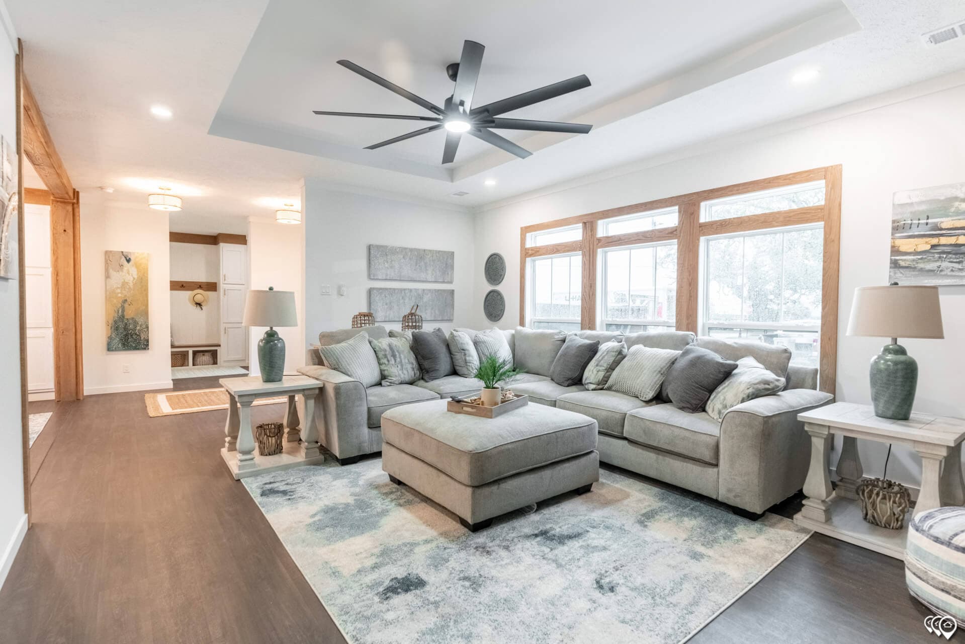 Twin creek interior home features