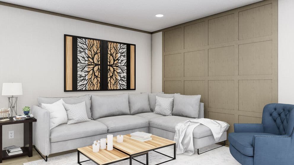 Lewis interior home features