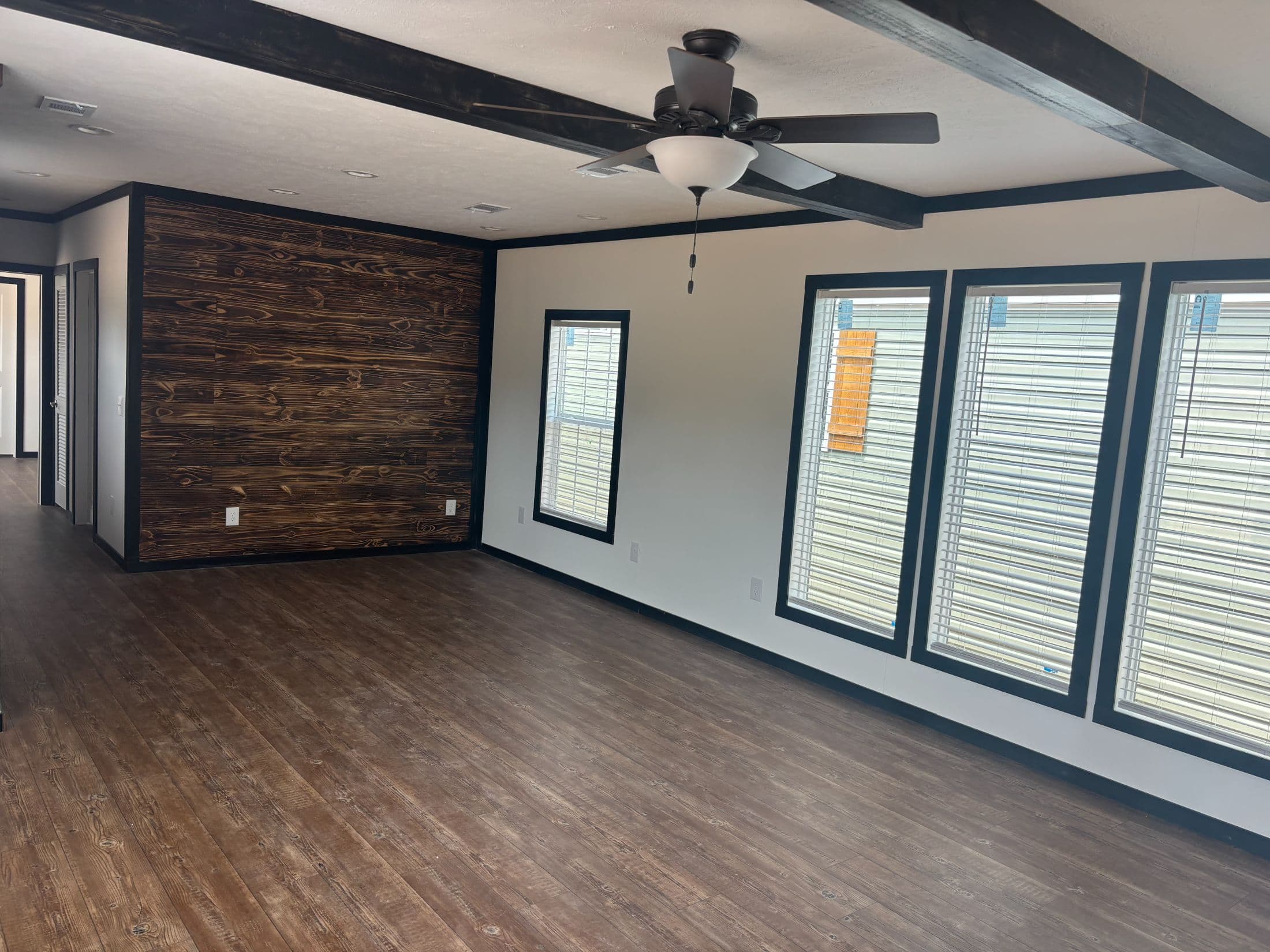 The walsh interior home features