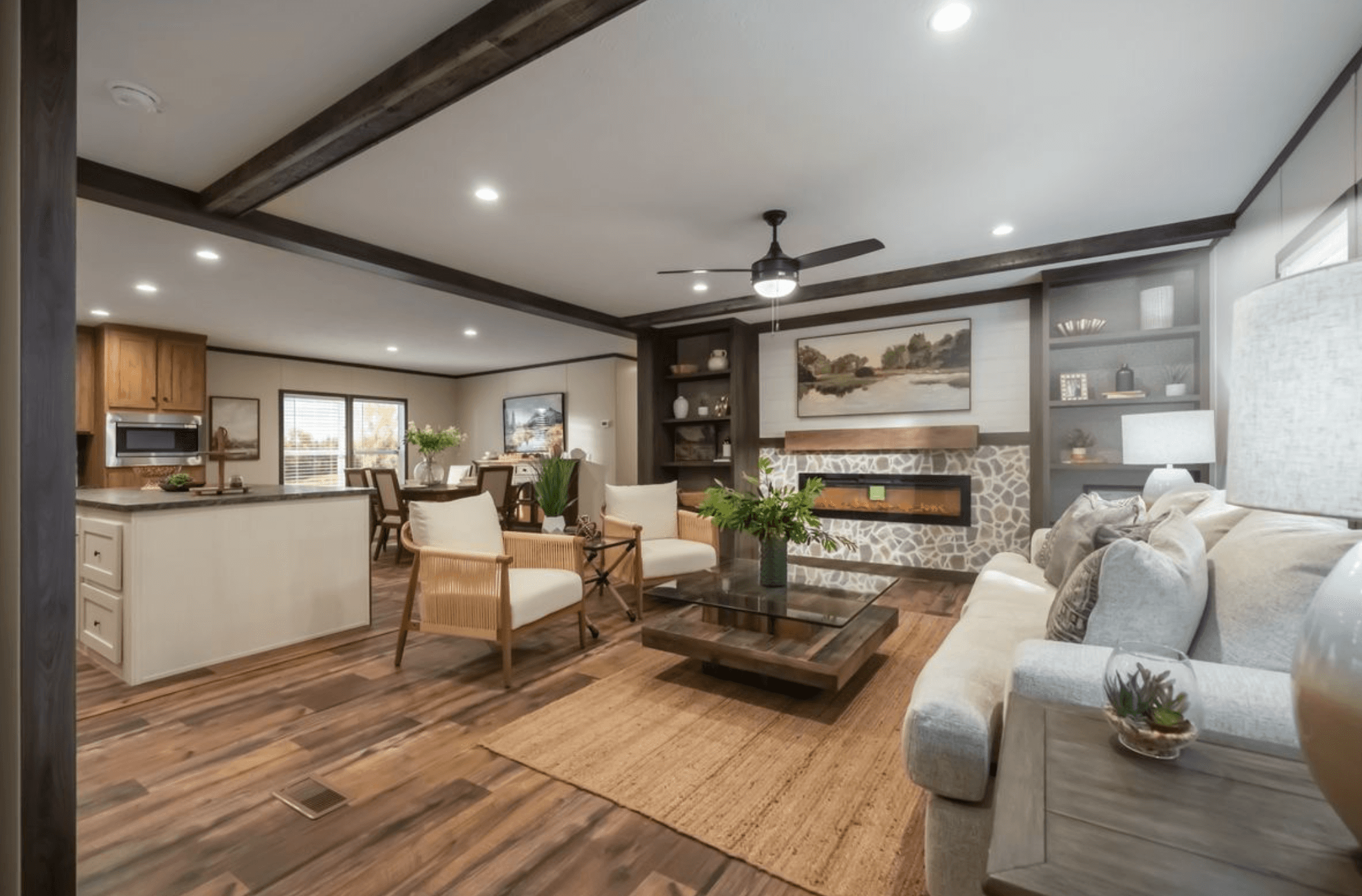 Mountain view  home features