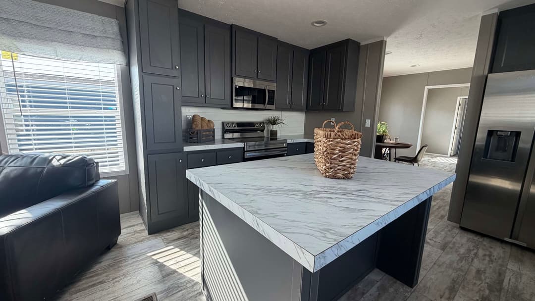 The driftwood interior home features