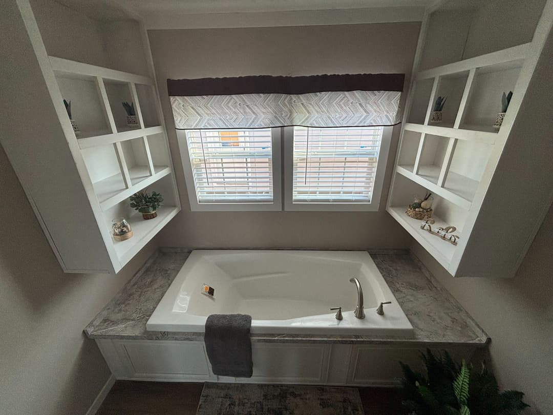 The jefferson bathroom home features