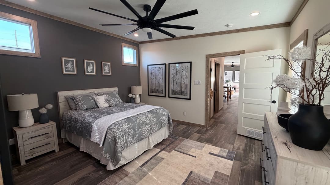 The keystone (biloxi) bedroom home features