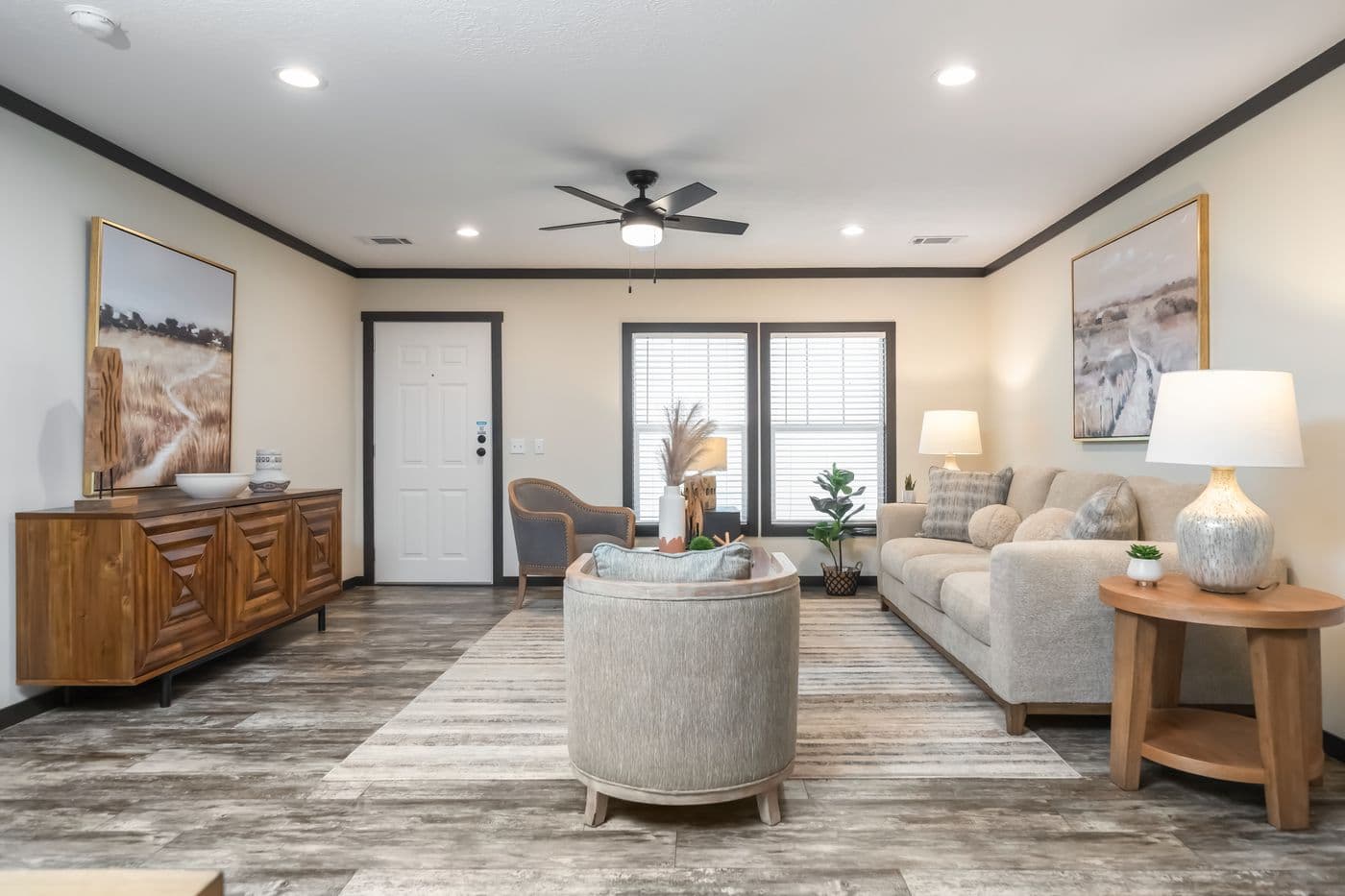 Boujee lux interior home features