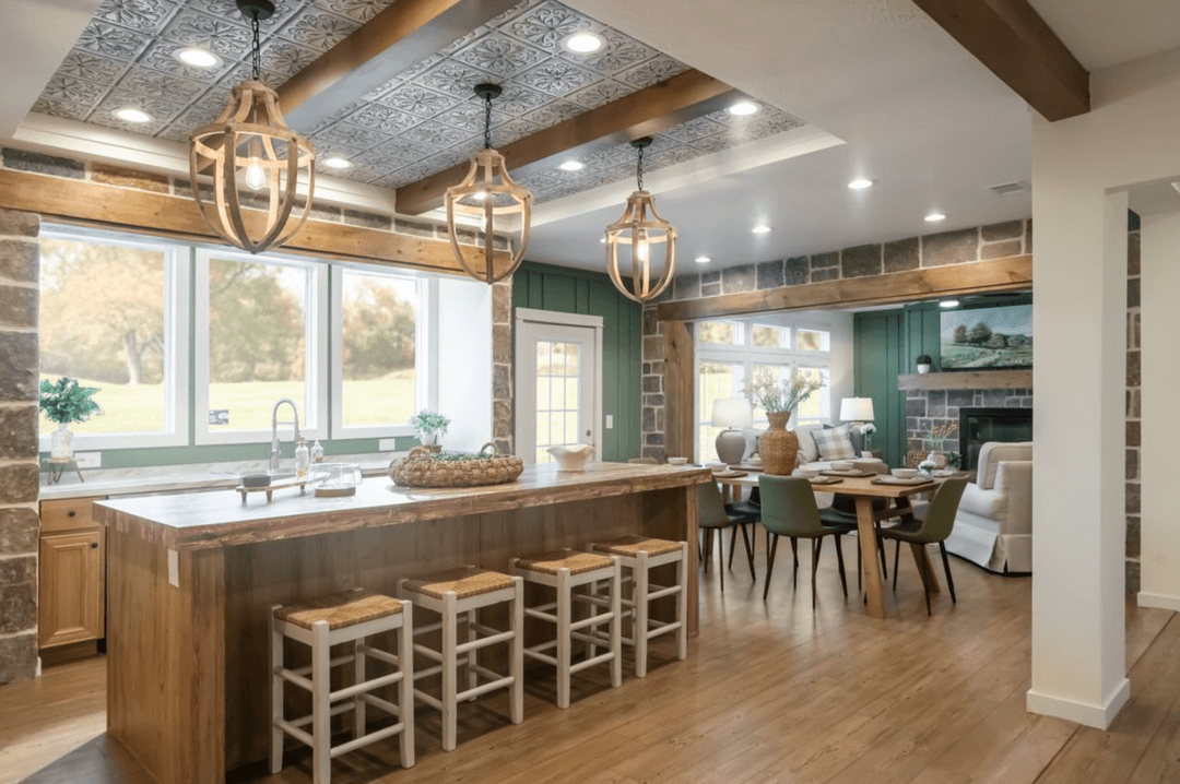 The rocking chair interior home features