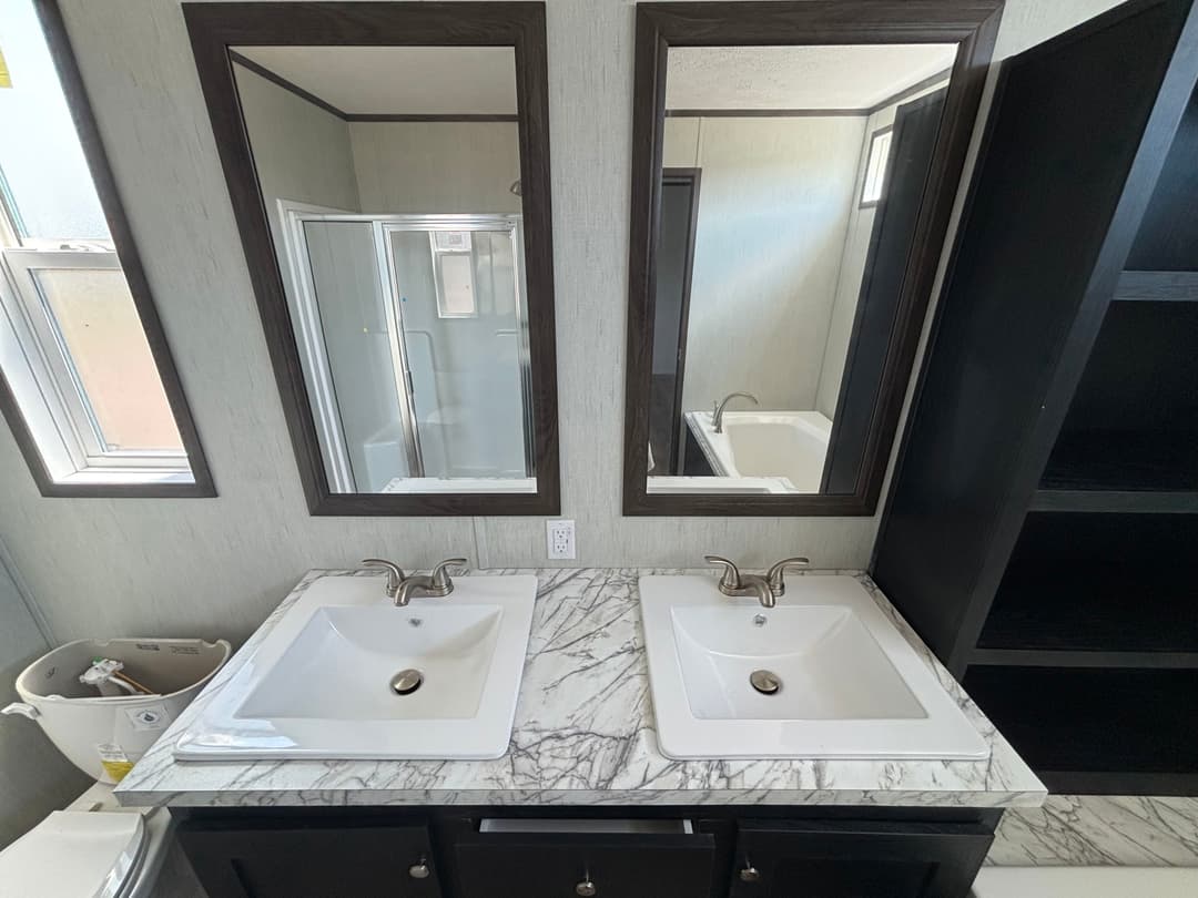 The sherman bathroom home features