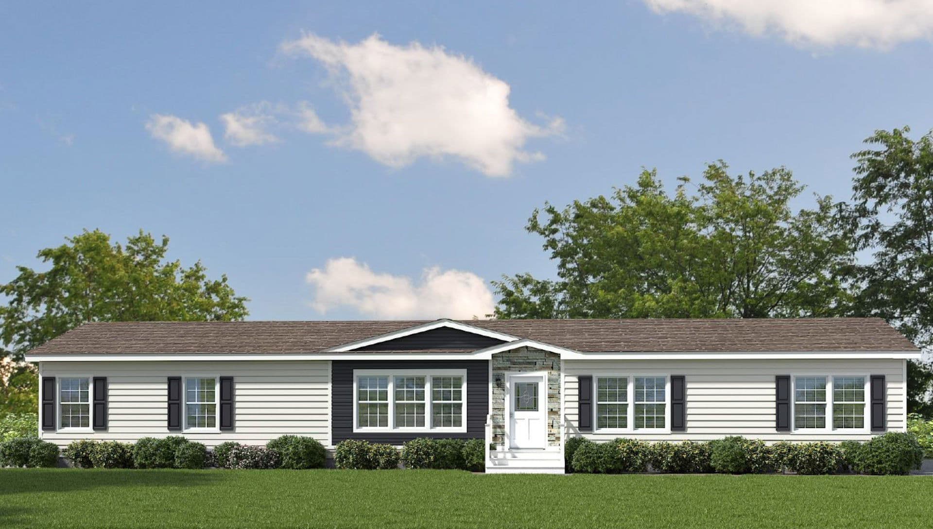 Cypress bend elevation and exterior home features