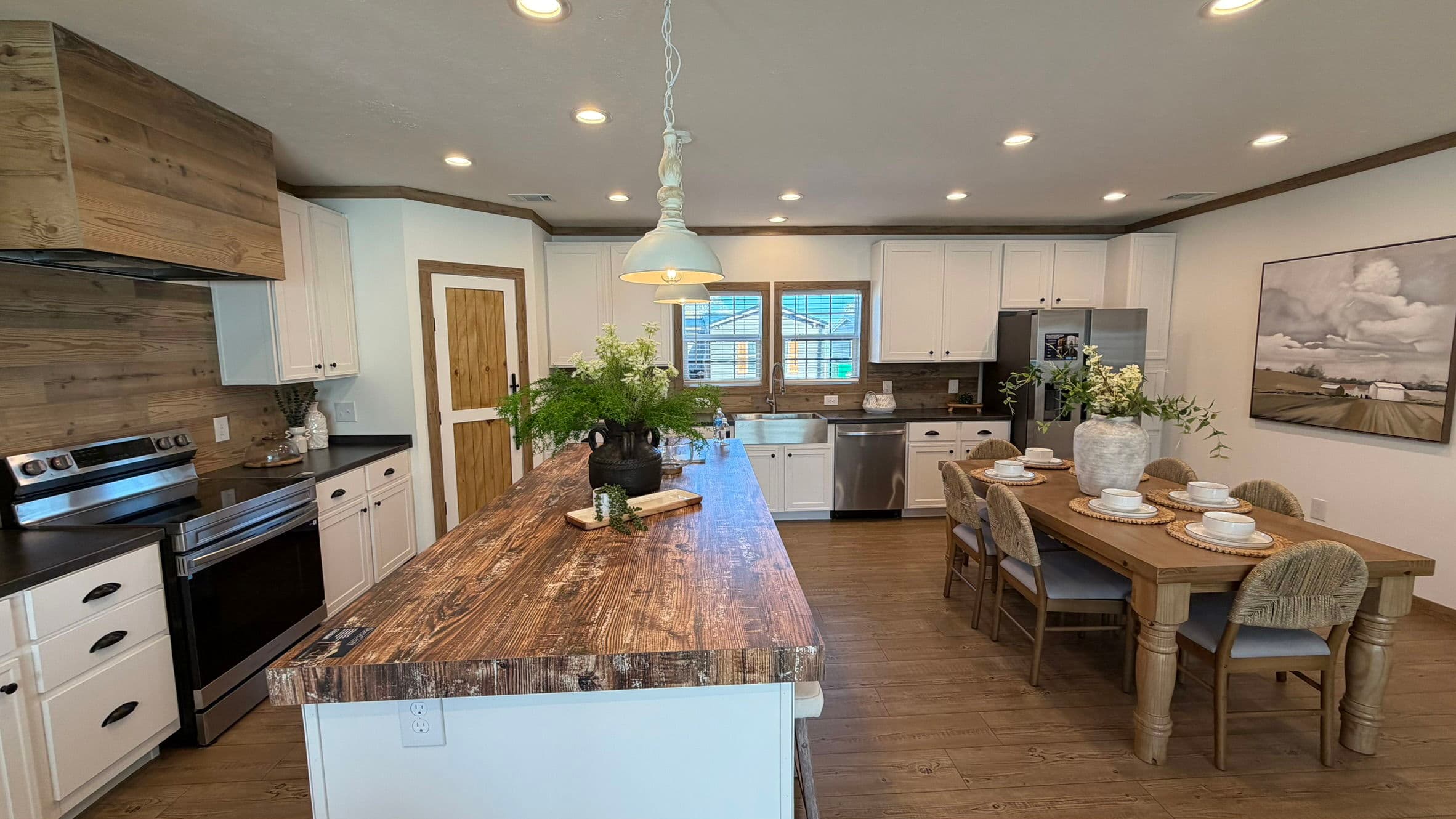 The reed (biloxi) kitchen home features