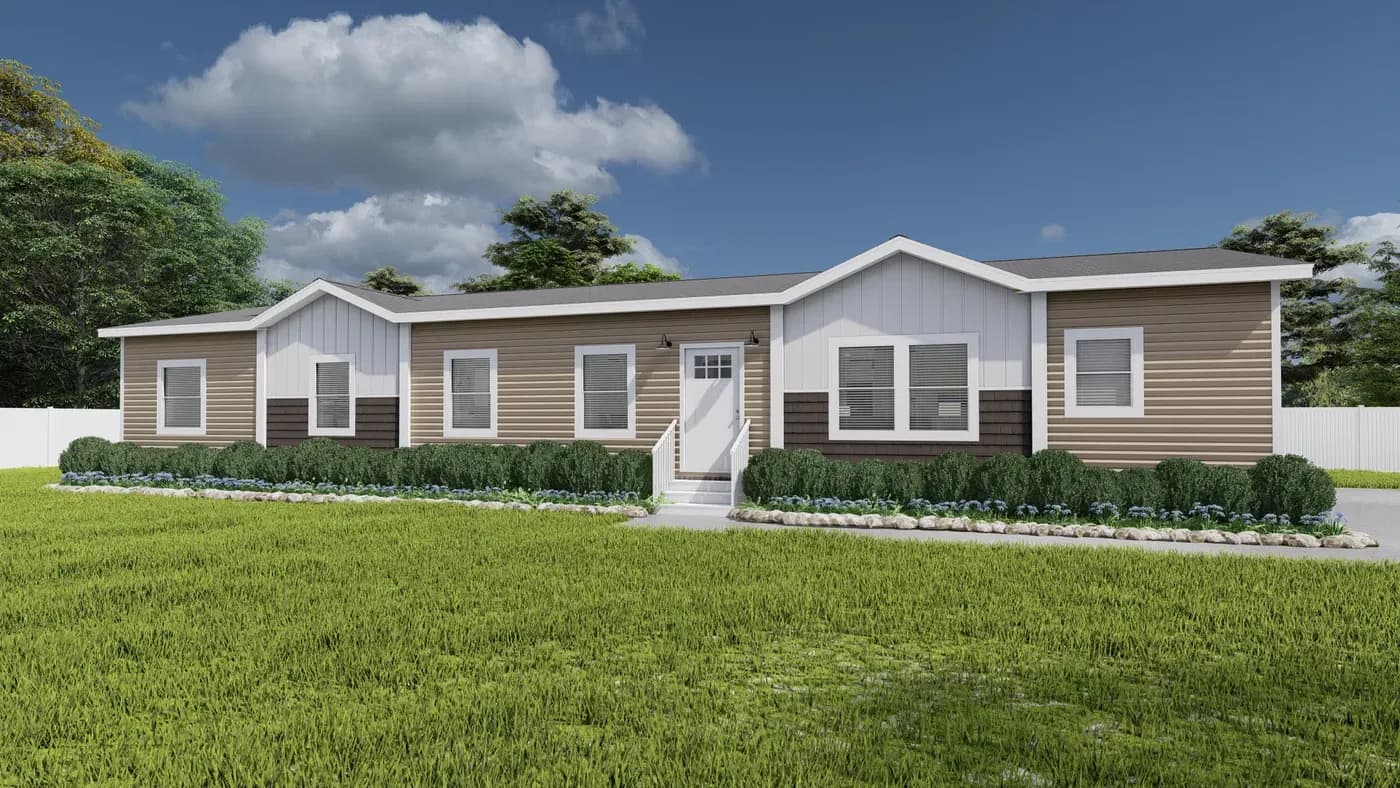 Homestead breeze hero, elevation, and exterior home features