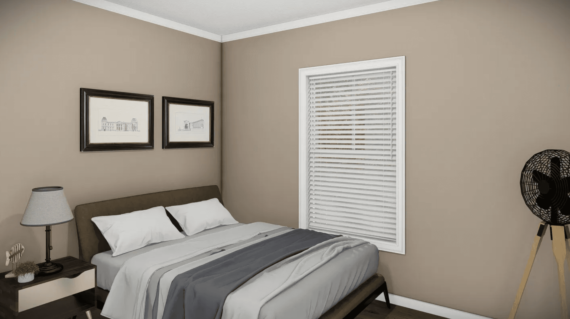 The bandon bedroom home features