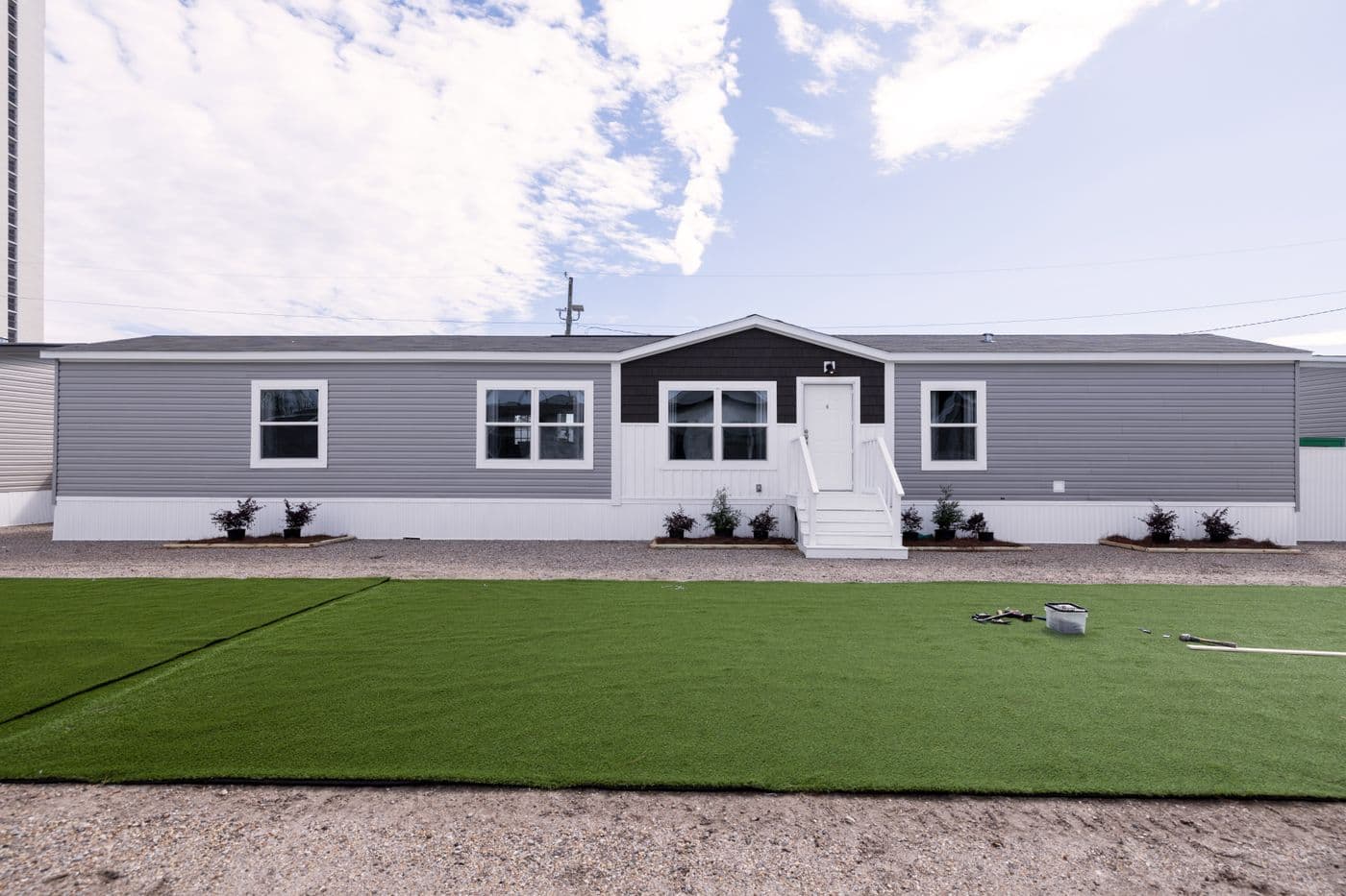 The general hero, elevation, and exterior home features