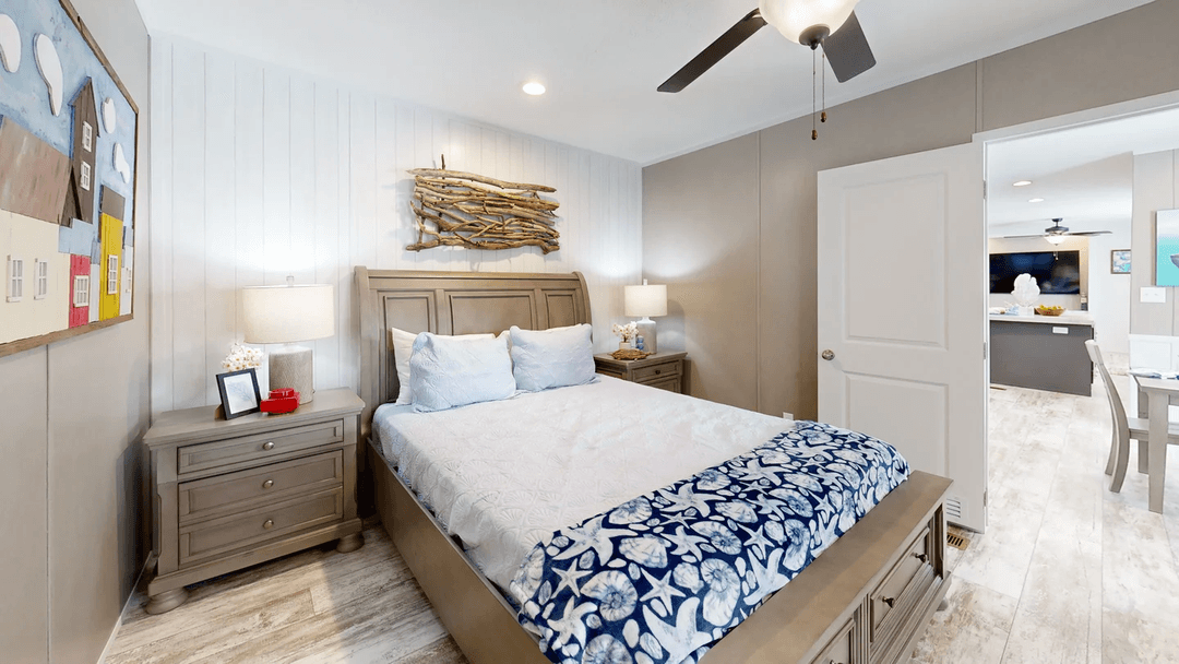 The driftwood (biloxi) bedroom home features