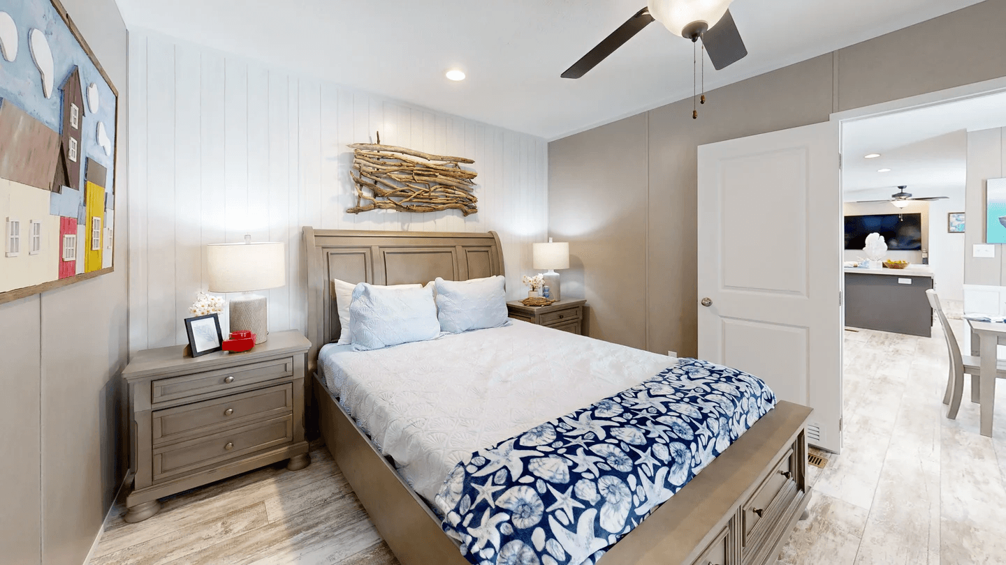 The driftwood (biloxi) bedroom home features
