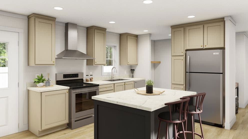 Walk the line kitchen home features