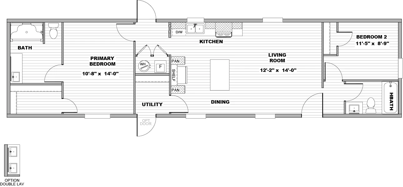 Ember floor plan home features