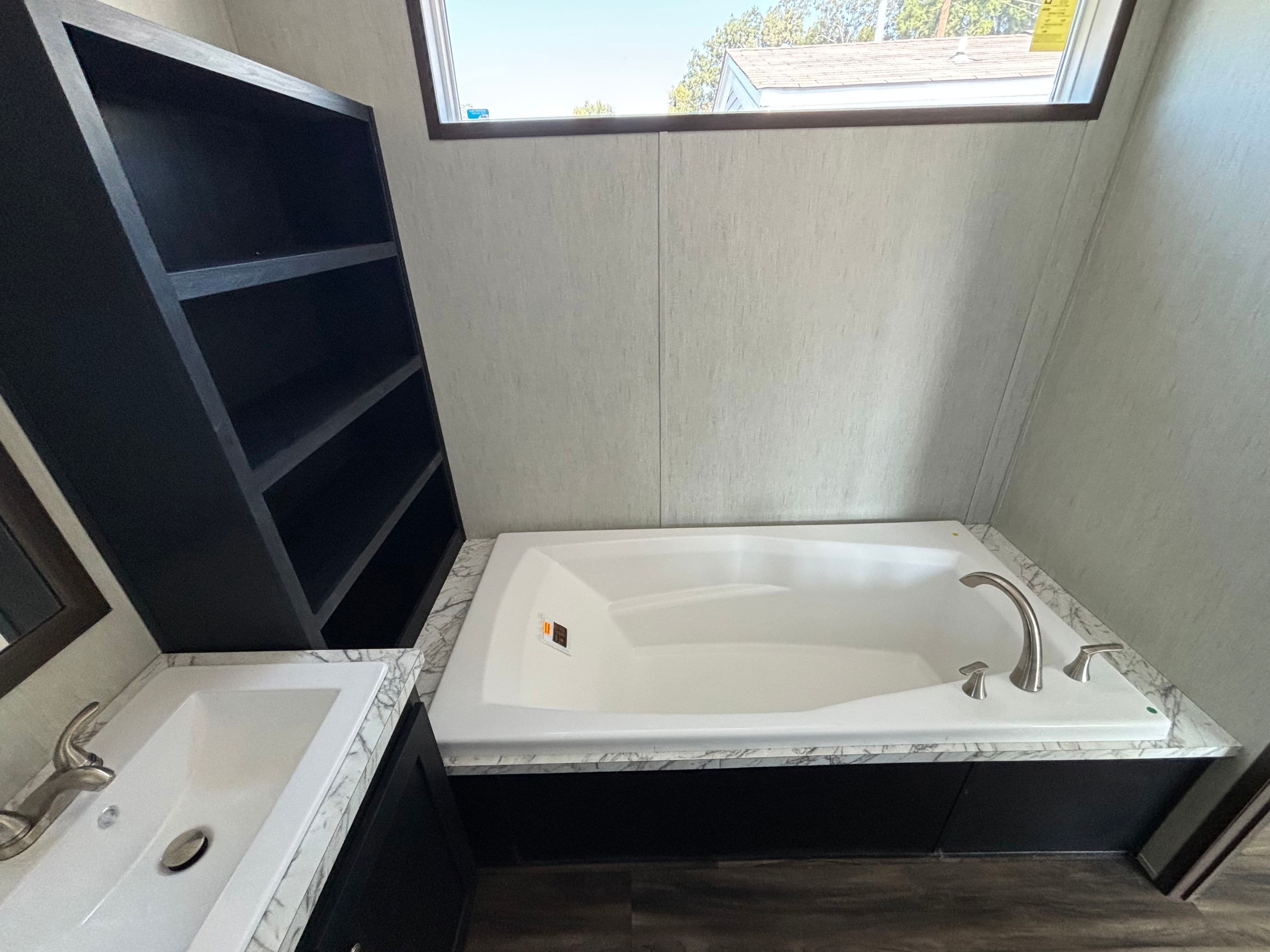 The sherman bathroom home features