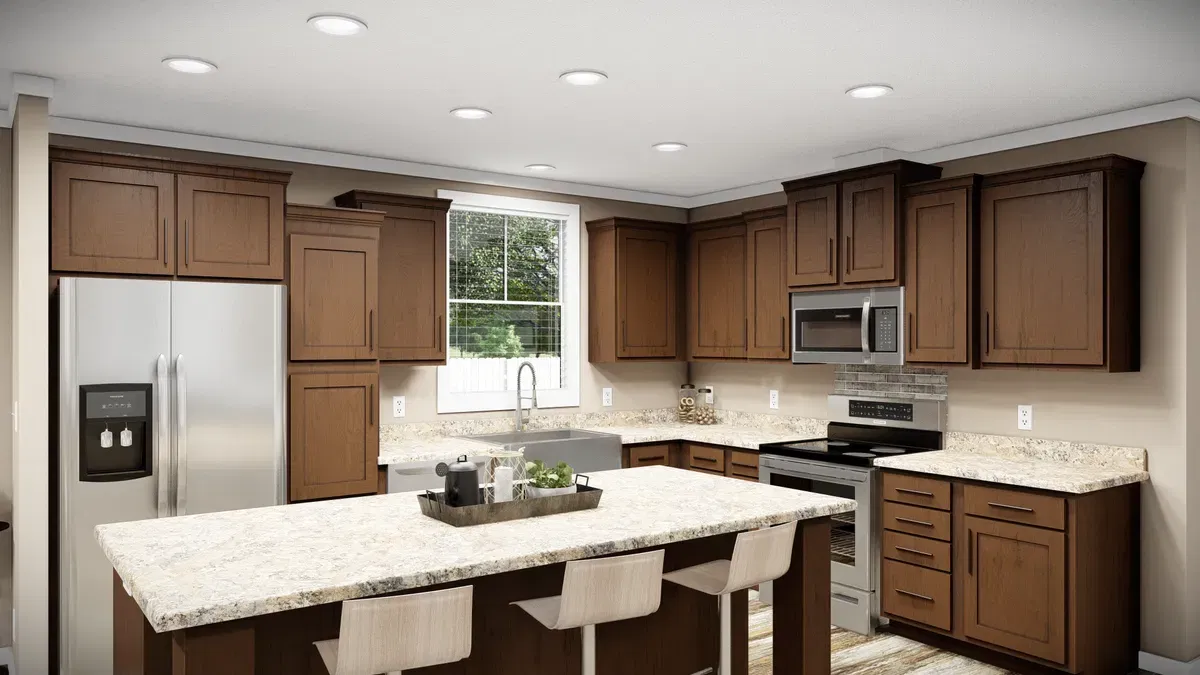 The lloyd ii kitchen home features