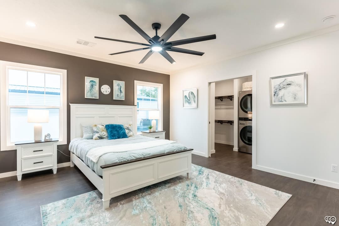 Twin creek bedroom home features