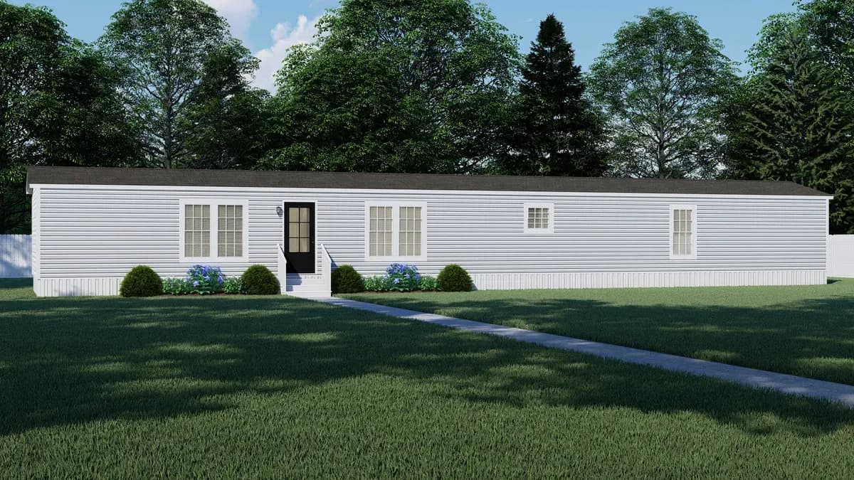 The bobby jo elevation and exterior home features