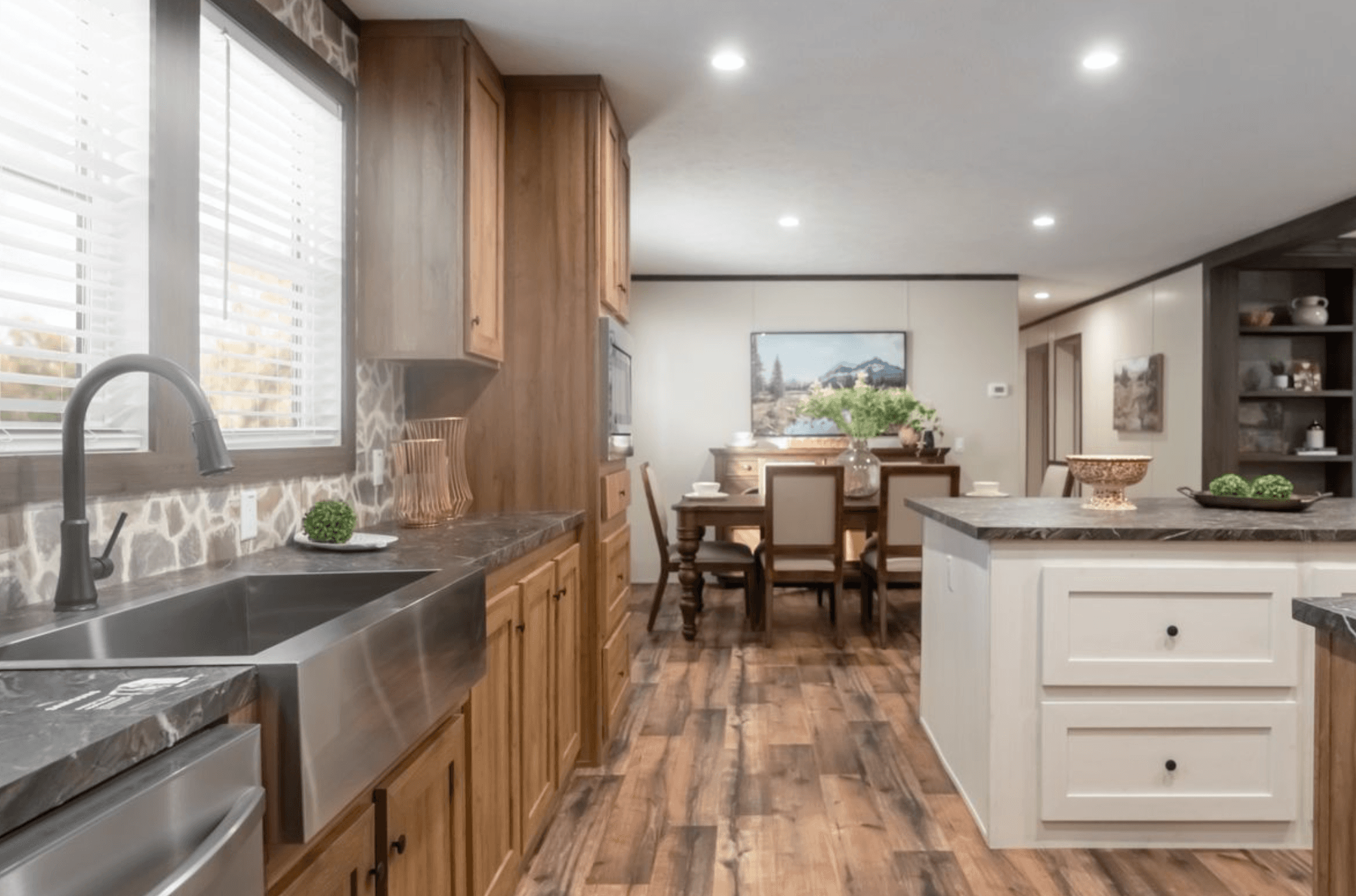 Mountain view  home features