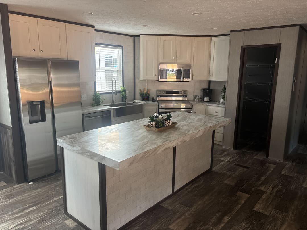 The bayside kitchen home features