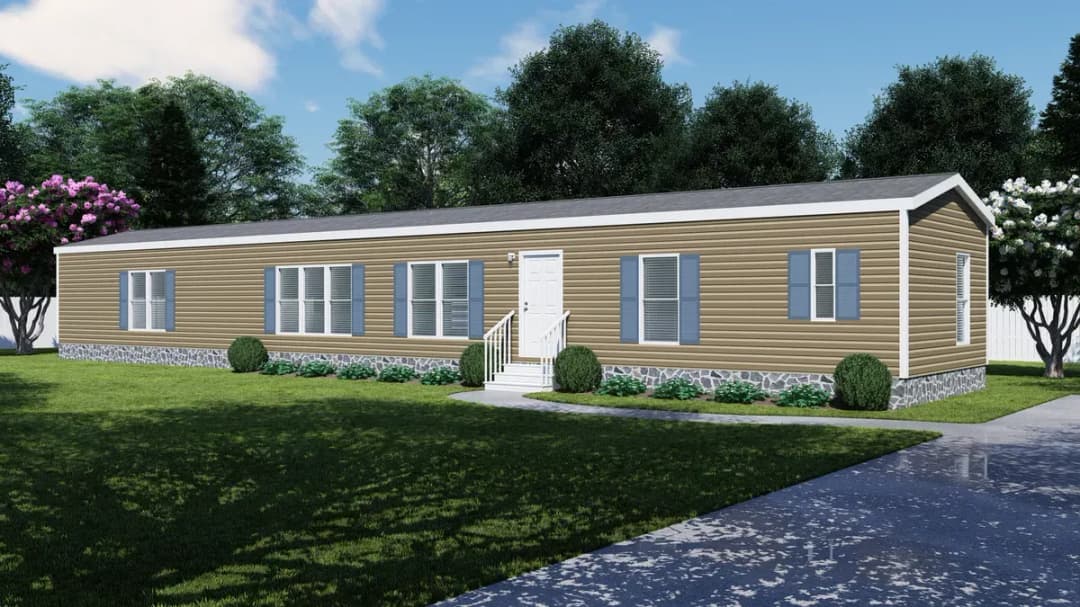 The seaside 1170 hero, elevation, and exterior home features