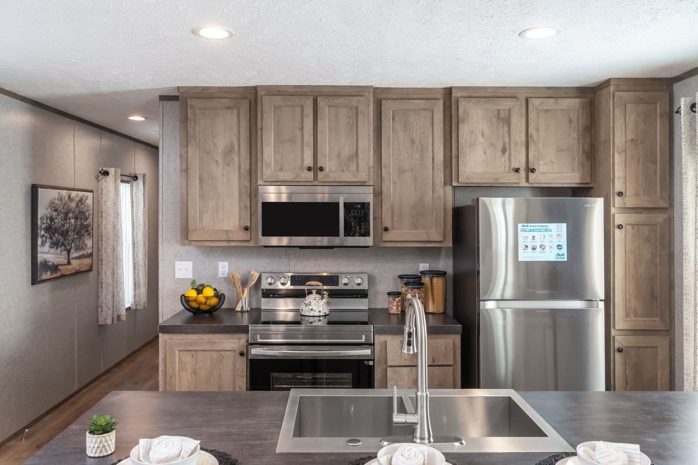 The warrior kitchen home features