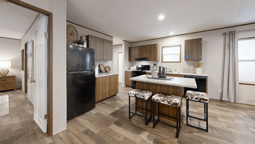 Maple kitchen and interior home features