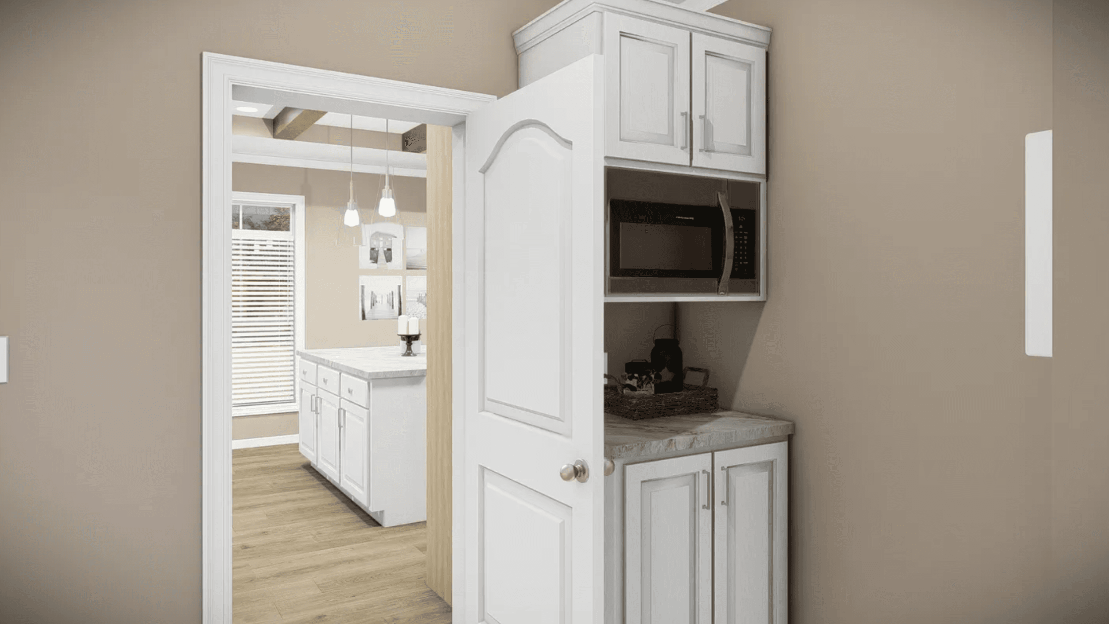 The bandon interior home features